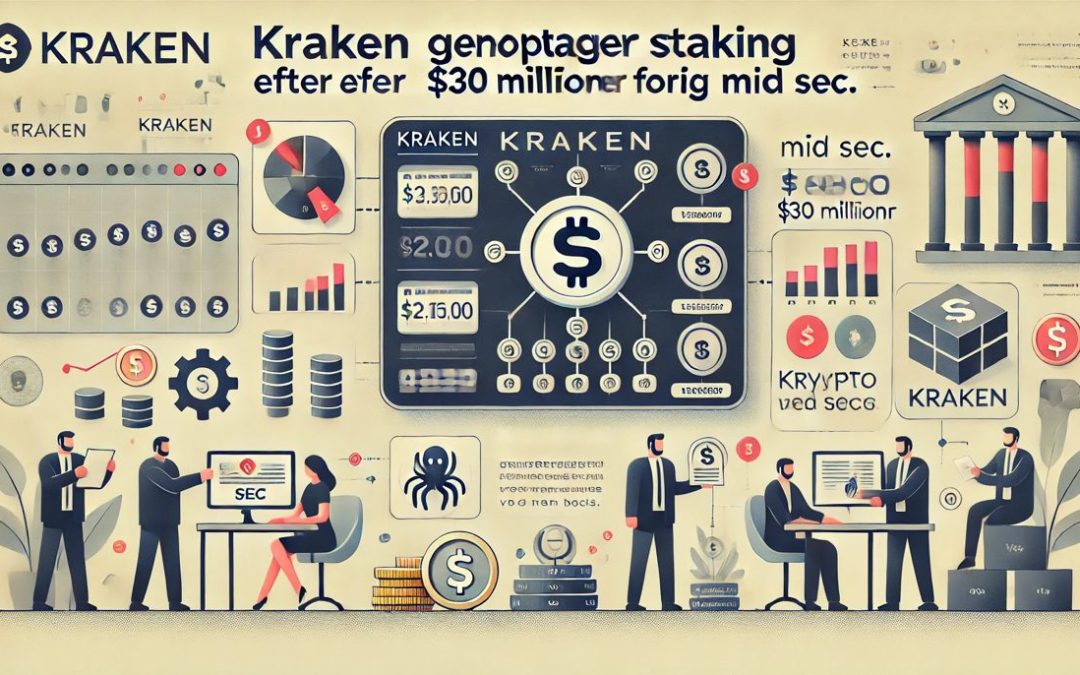 Kraken Genoptager Kryptostaking efter $30 Mio. Forlig med SEC