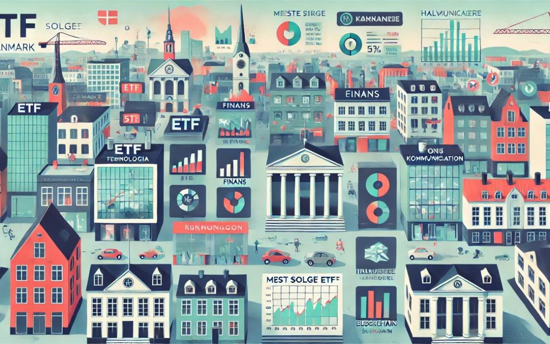 De 10 mest populære ETF’er i Danmark: Årsager til deres popularitet og seneste års afkast