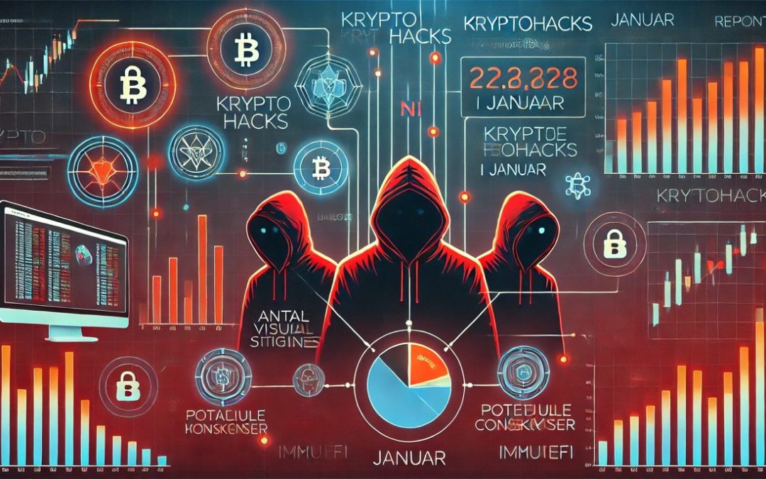 Kryptohacks steg ni gange i januar: Immunefi-rapport afslører alarmerende stigning